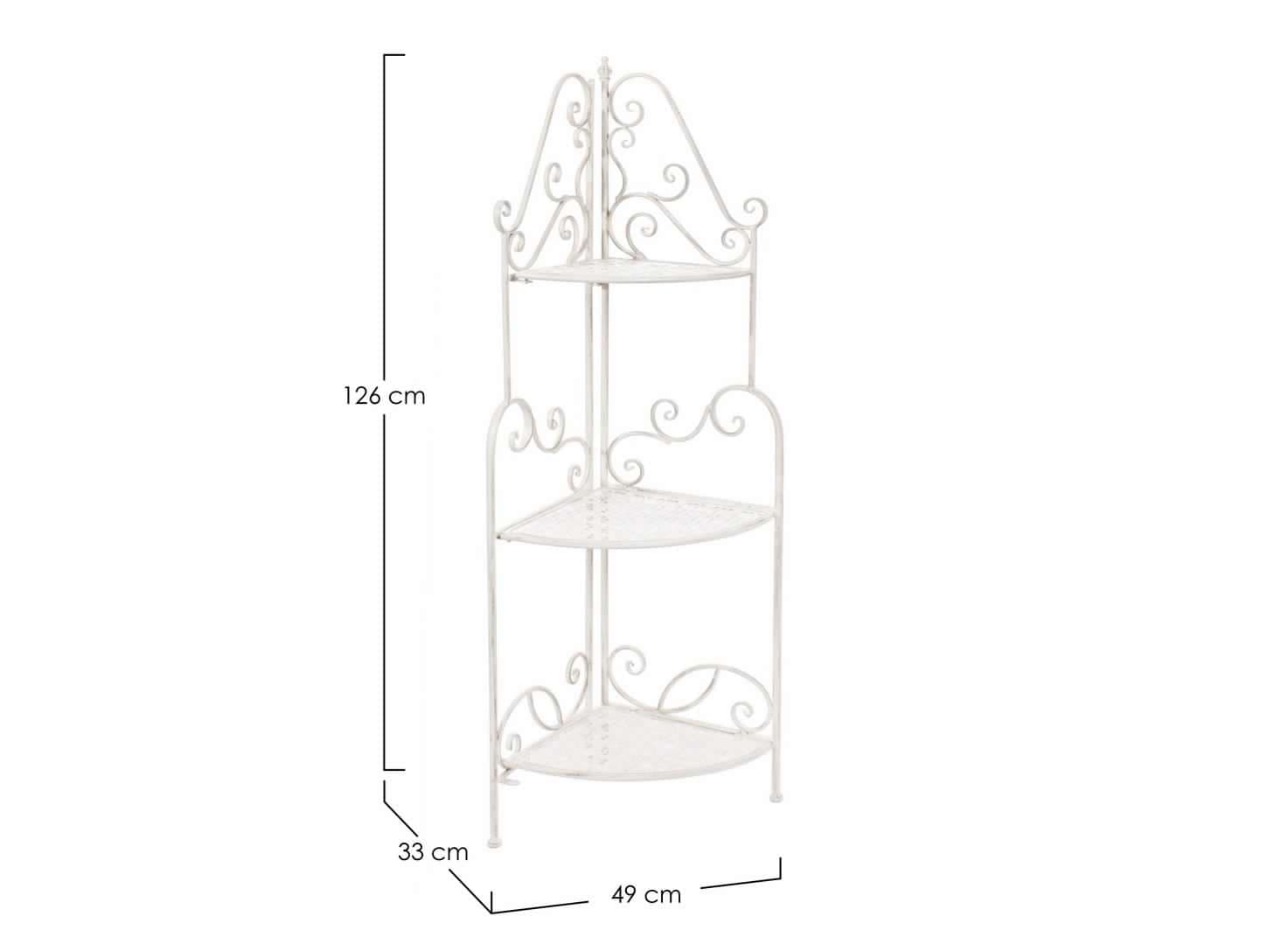 Angoliera "Emily" porta oggetti, mobile per interno in Librerie Decor Space - Altamura, commercioVirtuoso.it