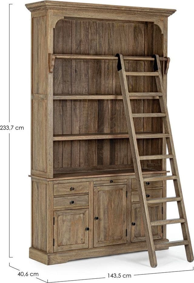 Libreria "Domitille" porta oggetti, mobile per interno in Librerie Decor Space - Altamura, commercioVirtuoso.it