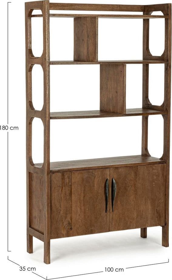 Libreria "Sherman" porta oggetti, mobile per interno in Librerie Decor Space - Altamura, commercioVirtuoso.it