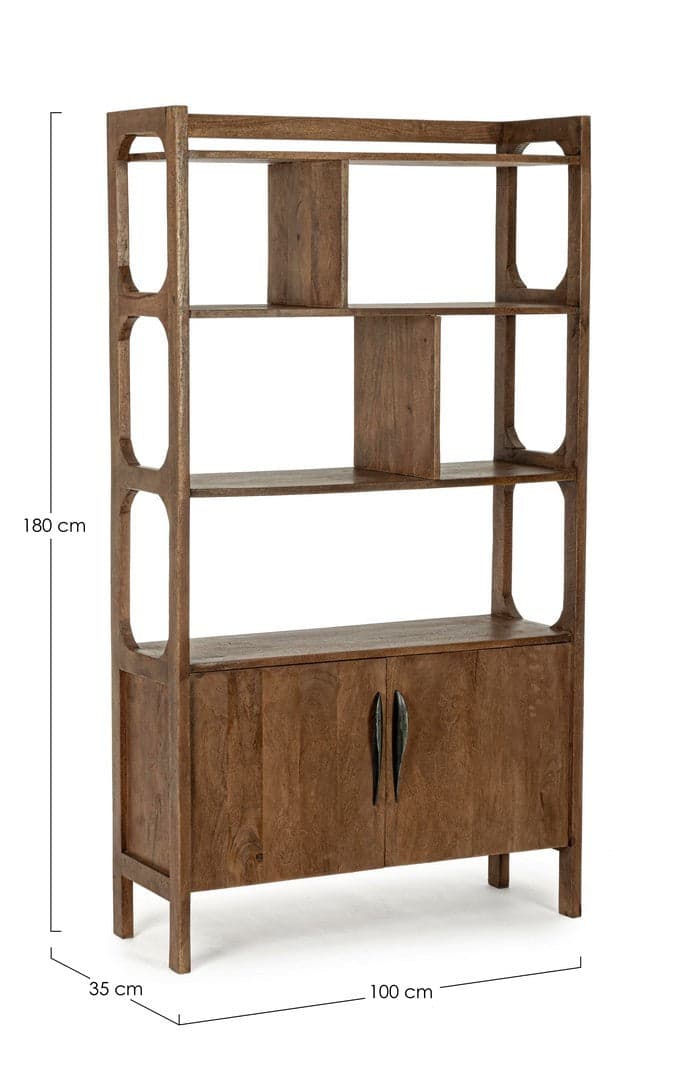Libreria "Sherman" porta oggetti, mobile per interno in Librerie Decor Space - Altamura, commercioVirtuoso.it