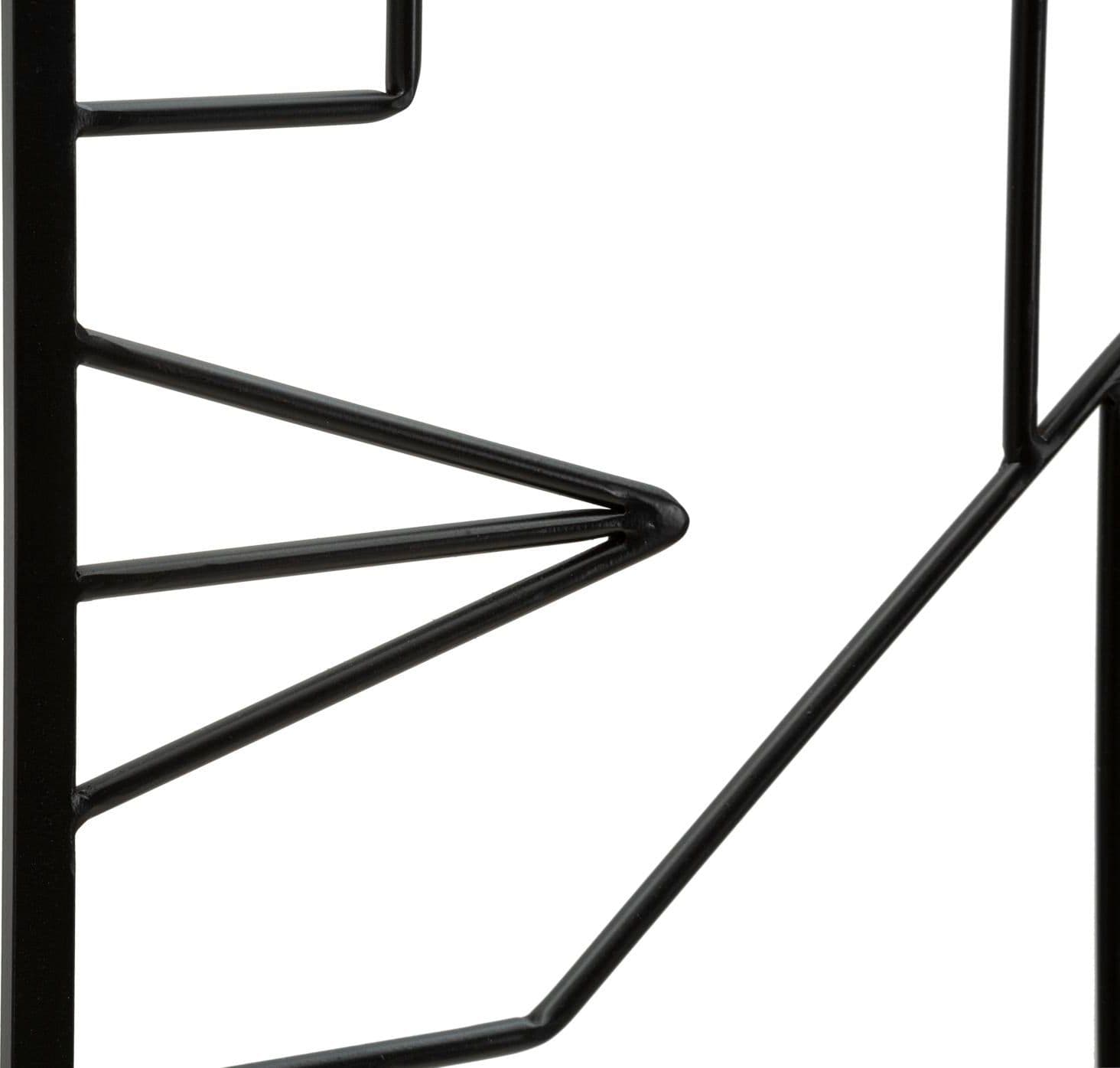 Pannello decorativo coppia tribale in ferro per decorazioni ambienti set da 2 in Sculture a parete Decor Space - Altamura, commercioVirtuoso.it