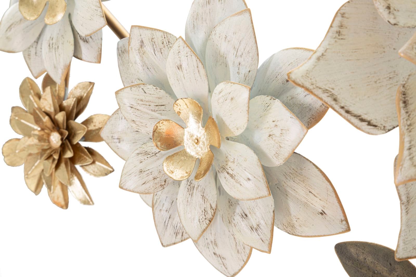 Composizione floreale decorativa in ferro per decorazioni ambienti in Sculture a parete Decor Space - Altamura, commercioVirtuoso.it