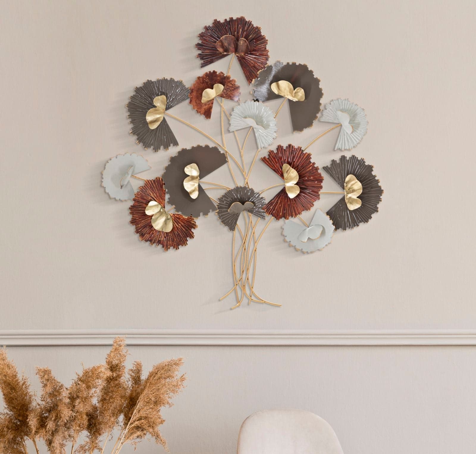 Pannello decorativo Reddy in ferro per decorazioni ambienti - 10