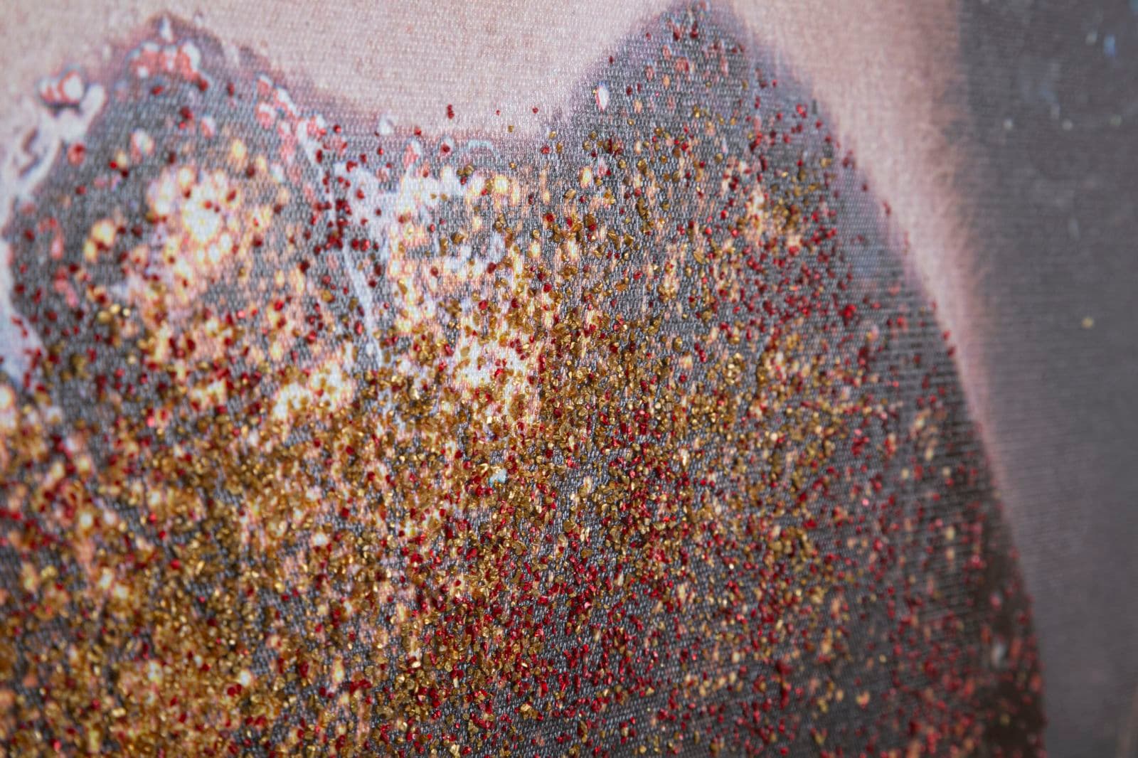 Stampa su tela Lips con telaio in legno per decorazioni ambienti in Poster e stampe Decor Space - Altamura, commercioVirtuoso.it