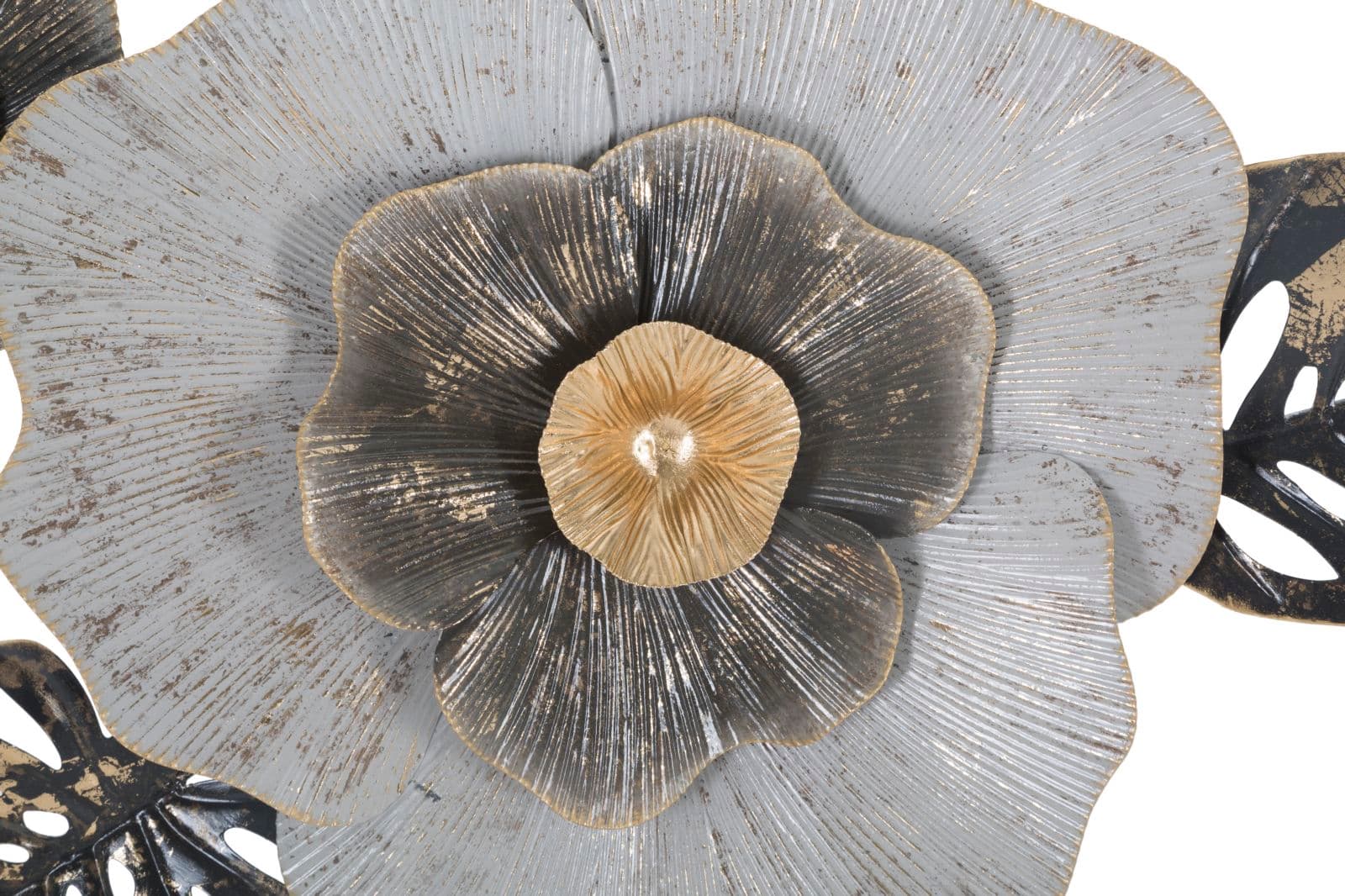 Composizione floreale decorativa Edy in ferro per decorazioni ambienti in Sculture a parete Decor Space - Altamura, commercioVirtuoso.it