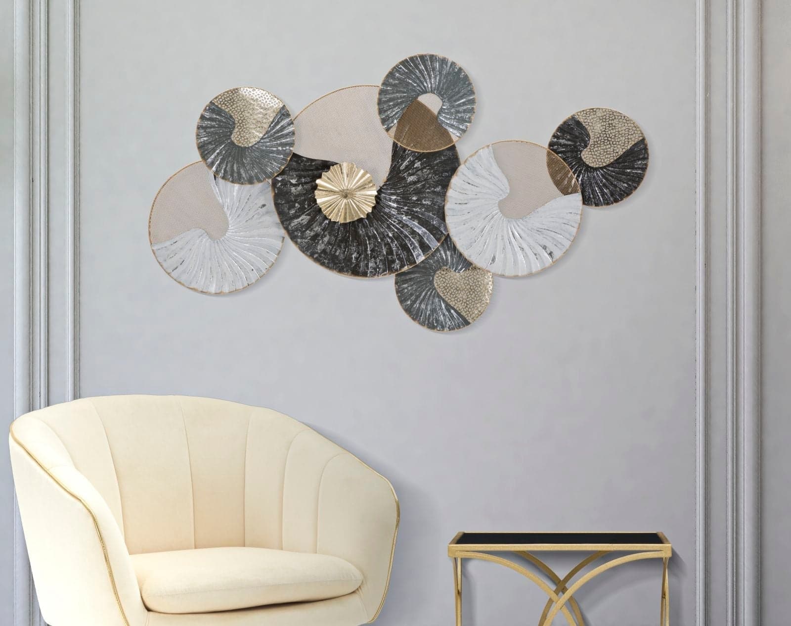 Pannello decorativo Circy in ferro per decorazioni ambienti in Sculture a parete Decor Space - Altamura, commercioVirtuoso.it