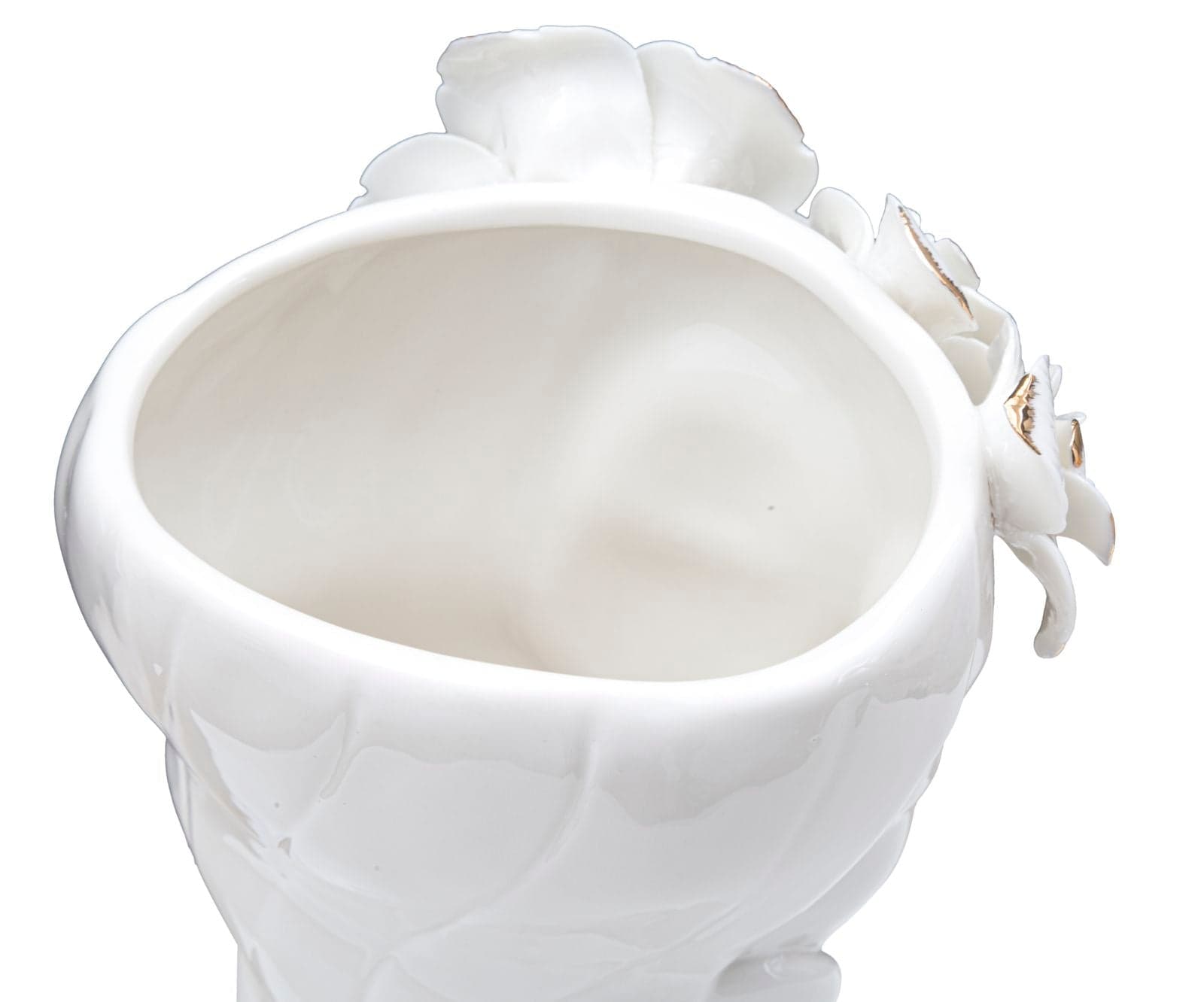 Vaso a forma di donna in porcellana bianca per decorazioni ambienti in Vasi Decor Space - Altamura, commercioVirtuoso.it