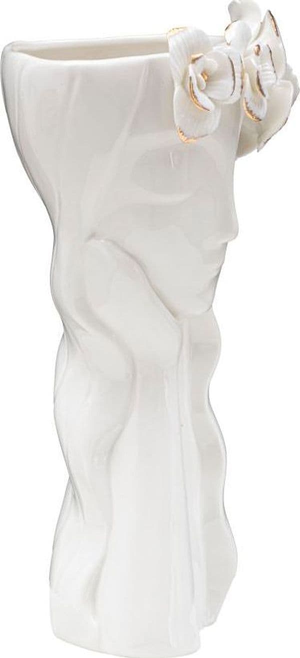 Vaso a forma di donna in porcellana bianca per decorazioni ambienti in Vasi Decor Space - Altamura, commercioVirtuoso.it