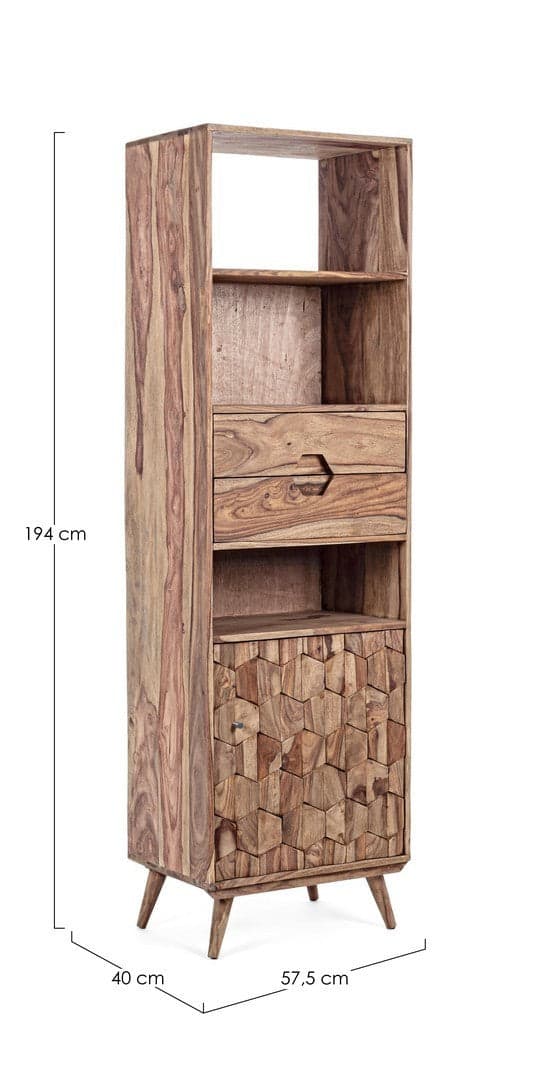 Libreria "Kant" porta oggetti, mobile per interno in Librerie Decor Space - Altamura, commercioVirtuoso.it