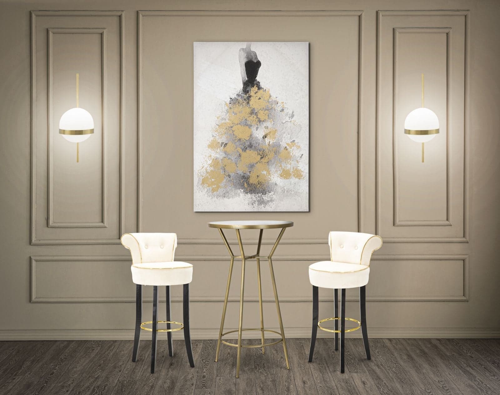 Stampa su tela danzatrice con telaio in legno per decorazioni ambienti in Poster e stampe Decor Space - Altamura, commercioVirtuoso.it