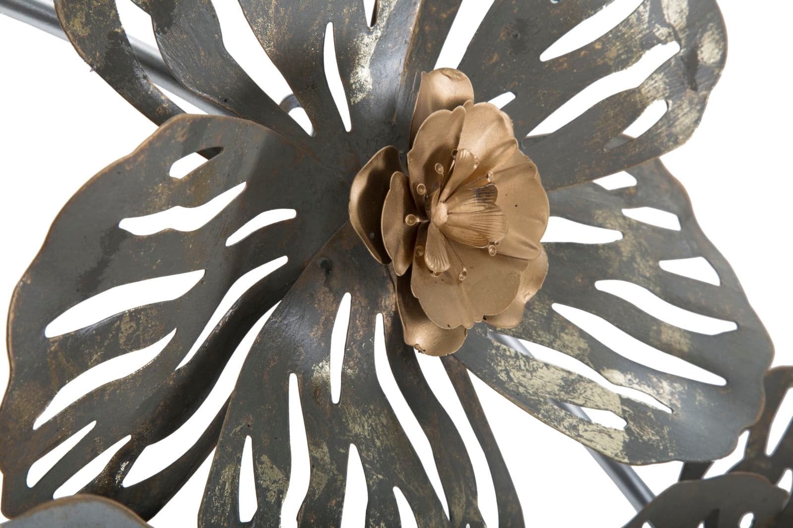Composizione floreale Lory in ferro per decorazioni ambienti in Sculture a parete Decor Space - Altamura, commercioVirtuoso.it