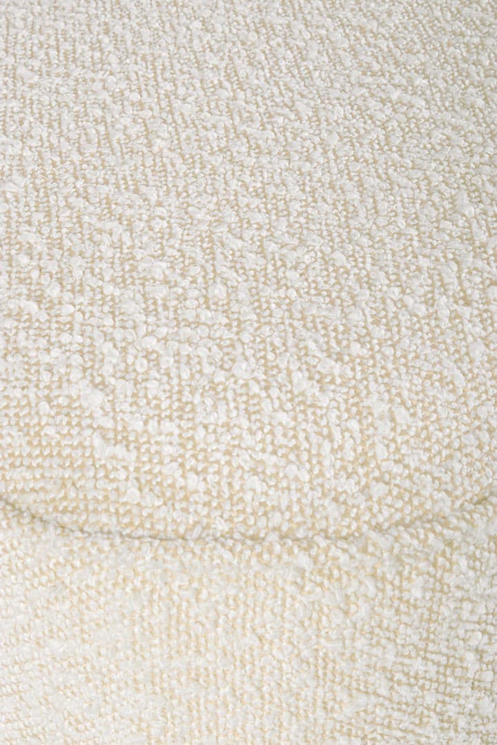 Poltrona Pouf "Cointa" per interno, con struttura in legno di pino e compensato da 40x40x45 cm in Ottomane e poggiapiedi Decor Space - Altamura, commercioVirtuoso.it
