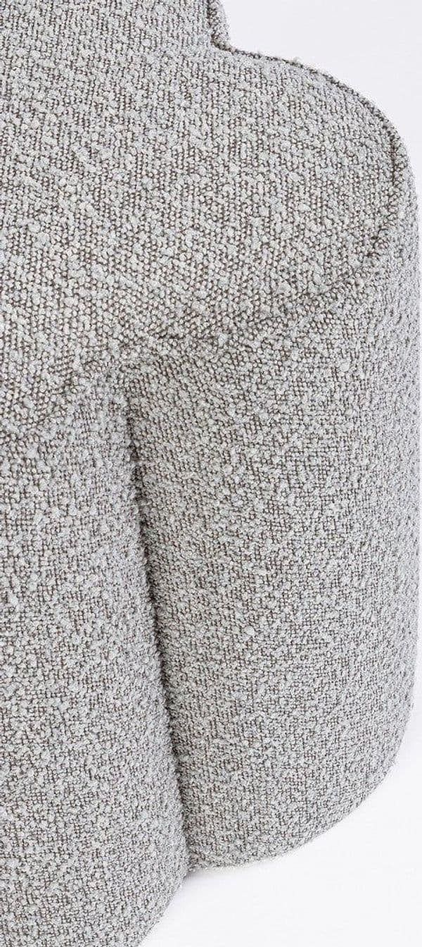 Poltrona Pouf "Cointa" per interno, con struttura in legno di pino e compensato da 40x40x45 cm in Ottomane e poggiapiedi Decor Space - Altamura, commercioVirtuoso.it