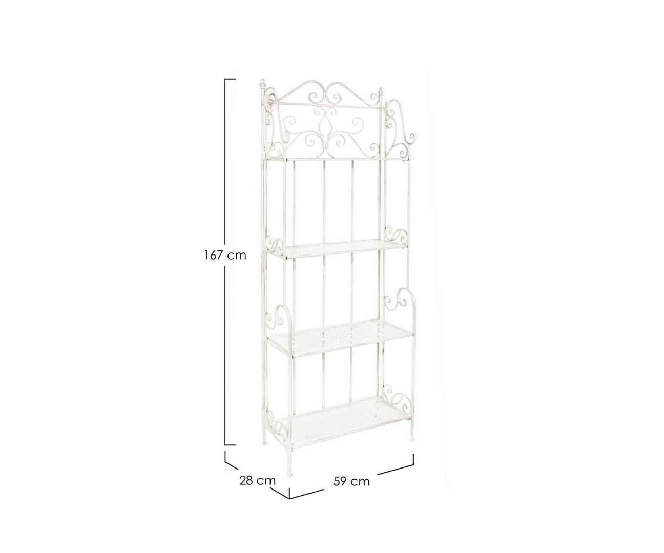 Scaffale "Emily" porta oggetti, mobile per interno in Librerie Decor Space - Altamura, commercioVirtuoso.it