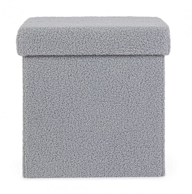 Poltrona Pouf "Joris" per interno, con struttura in mdf in Ottomane e poggiapiedi Decor Space - Altamura, commercioVirtuoso.it