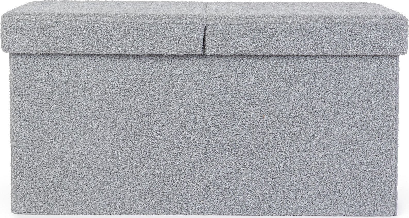 Poltrona Pouf "Joris" per interno, con struttura in mdf in Ottomane e poggiapiedi Decor Space - Altamura, commercioVirtuoso.it