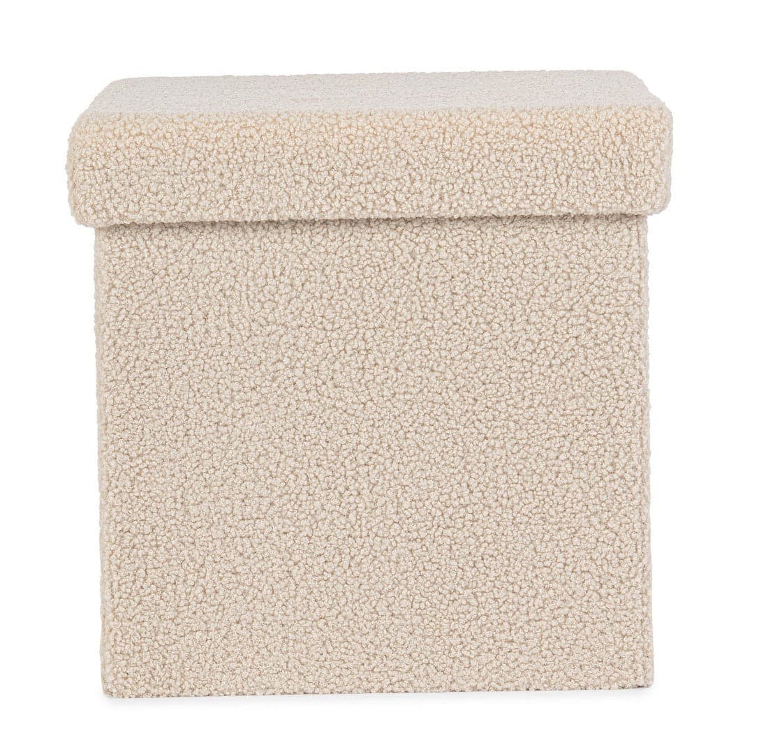 Poltrona Pouf "Joris" per interno, con struttura in mdf in Ottomane e poggiapiedi Decor Space - Altamura, commercioVirtuoso.it