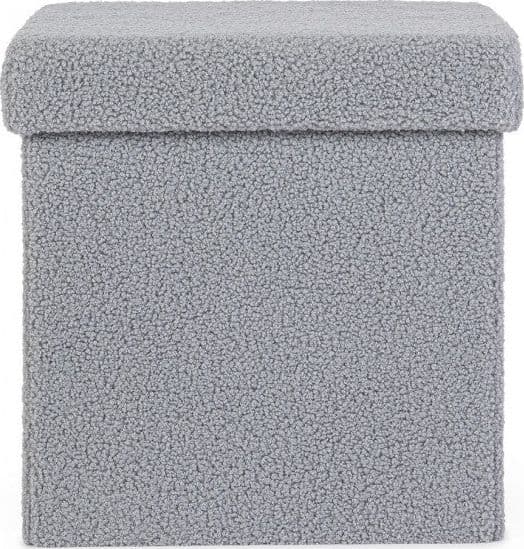 Poltrona Pouf "Joris" per interno, con struttura in mdf in Ottomane e poggiapiedi Decor Space - Altamura, commercioVirtuoso.it