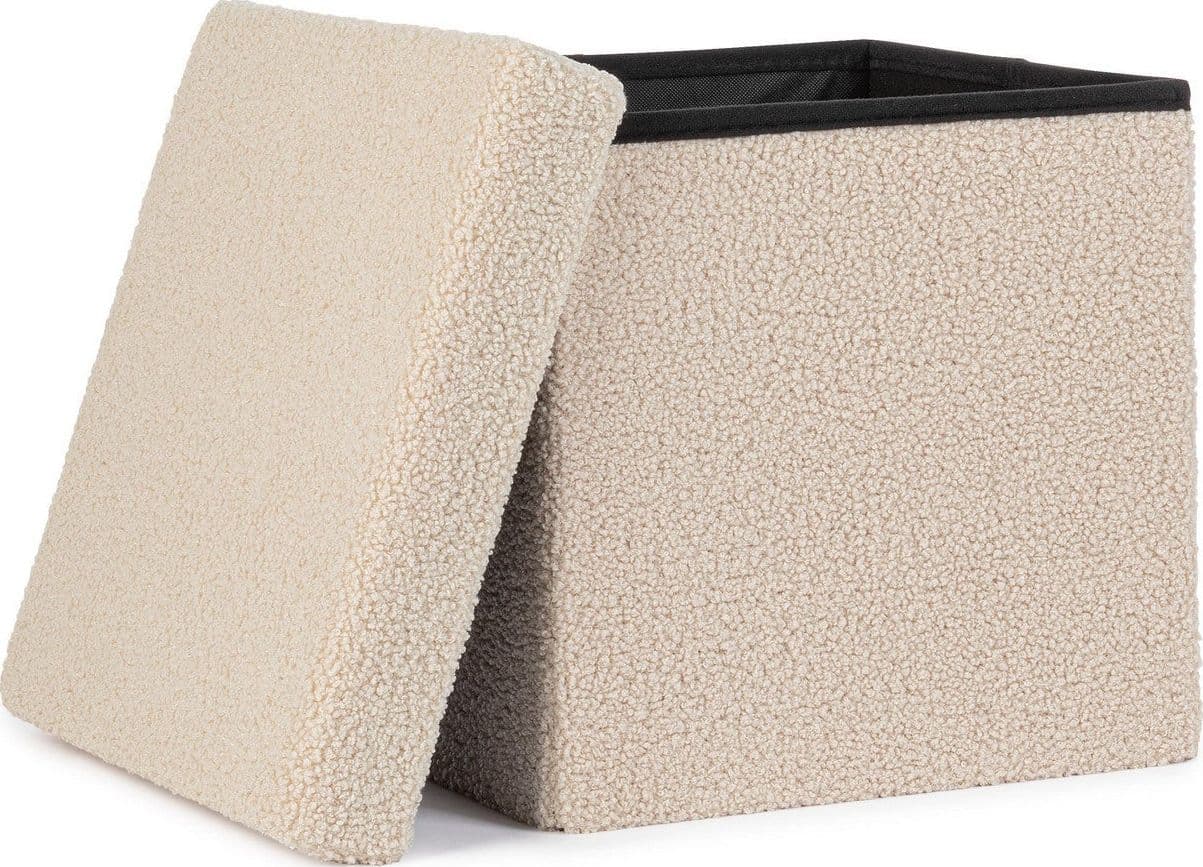 Poltrona Pouf "Joris" per interno, con struttura in mdf - 29