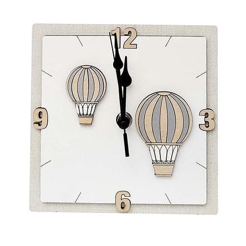 Orologio in legno mdf. Linea "Copernico" personalizzabile. Misure cm. 46x46 e cm. 16x16 in Orologi da parete Decor Space - Altamura, commercioVirtuoso.it