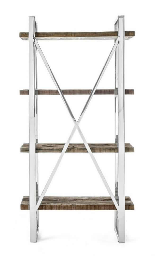 Libreria "Stanton" porta oggetti, mobile per interno in Librerie Decor Space - Altamura, commercioVirtuoso.it