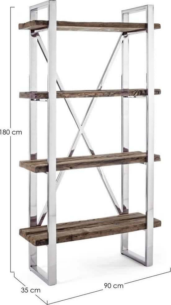 Libreria "Stanton" porta oggetti, mobile per interno in Librerie Decor Space - Altamura, commercioVirtuoso.it