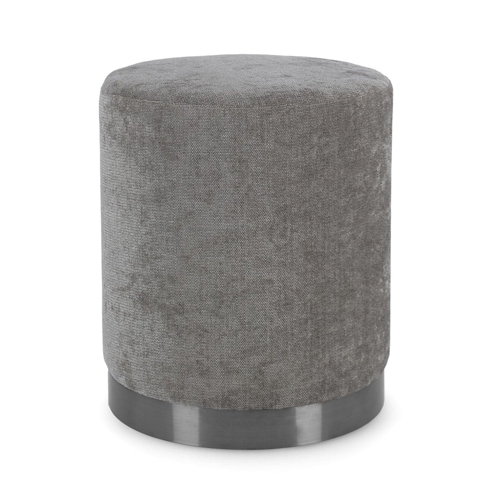 Poltrona Pouf "Ernestine" per interno, con struttura in legno di pino e mdf da Ø35 x 42h cm in Ottomane e poggiapiedi Decor Space - Altamura, commercioVirtuoso.it