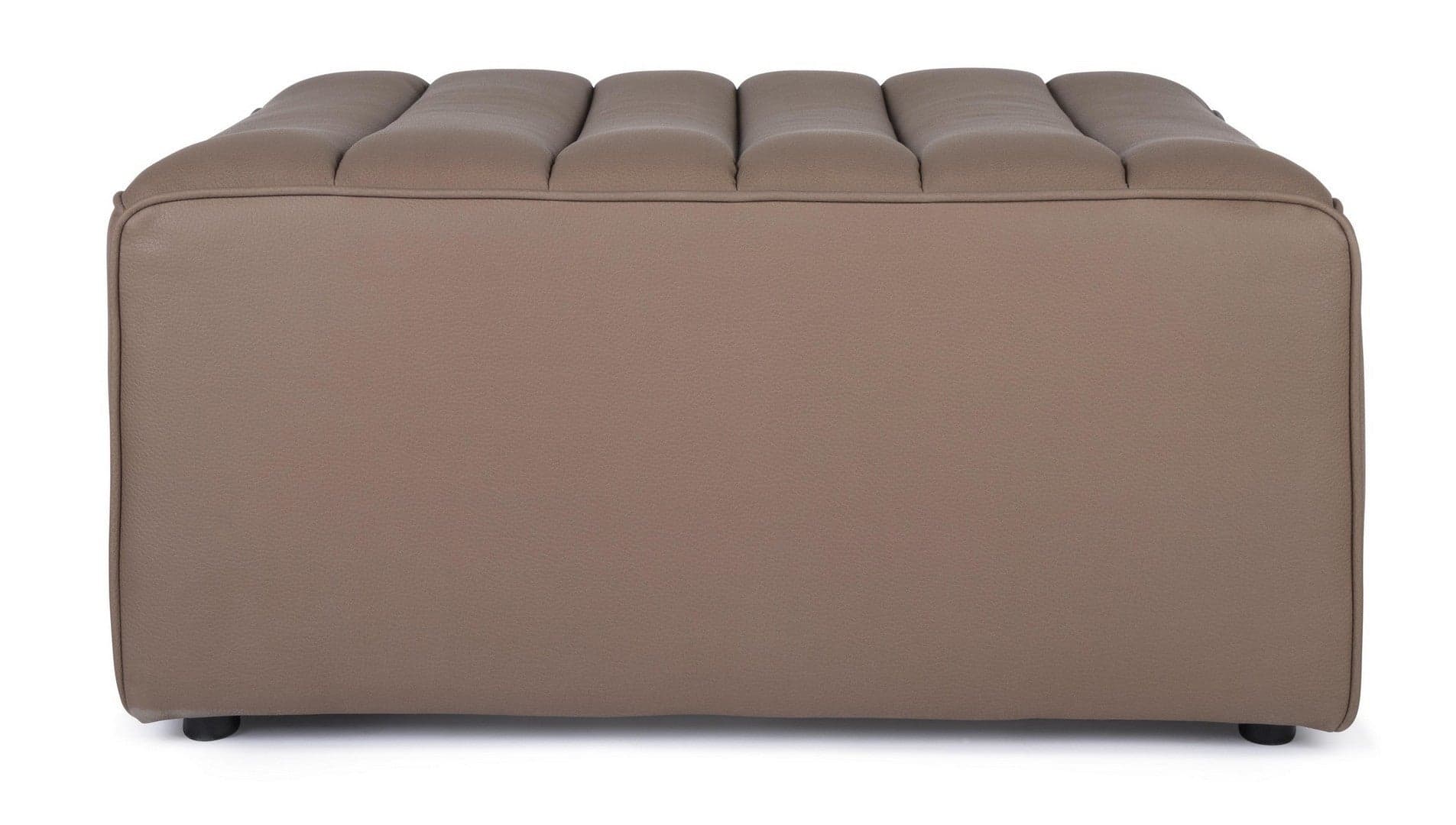 Poltrona Pouf "Magnus" per interno, con struttura in legno da 76x87x38 cm in Ottomane e poggiapiedi Decor Space - Altamura, commercioVirtuoso.it