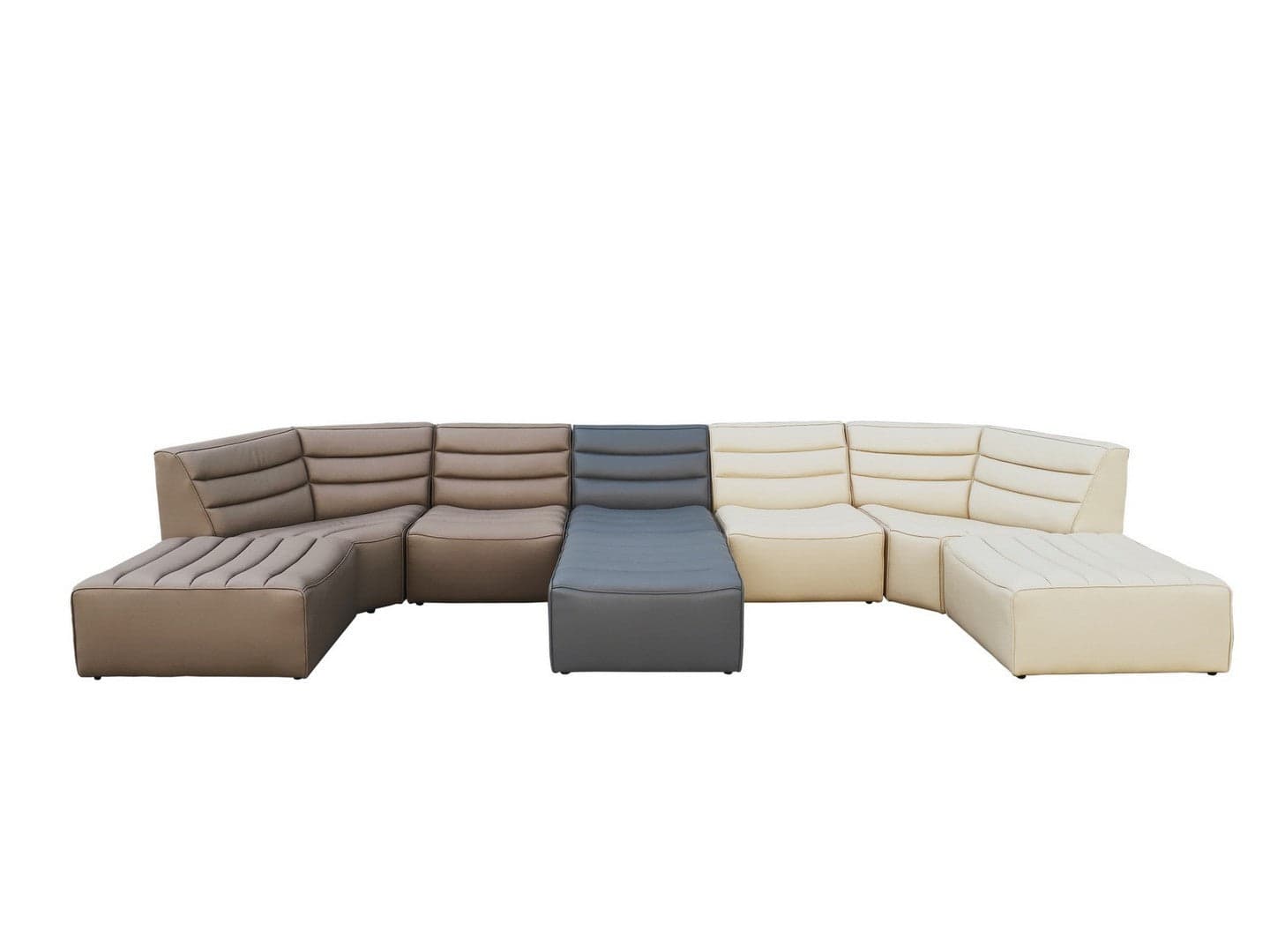 Poltrona Pouf "Magnus" per interno, con struttura in legno da 76x87x38 cm in Ottomane e poggiapiedi Decor Space - Altamura, commercioVirtuoso.it