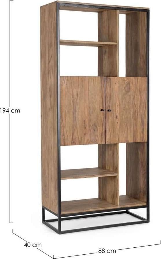 Libreria "Nartan" porta oggetti, mobile per interno in Librerie Decor Space - Altamura, commercioVirtuoso.it