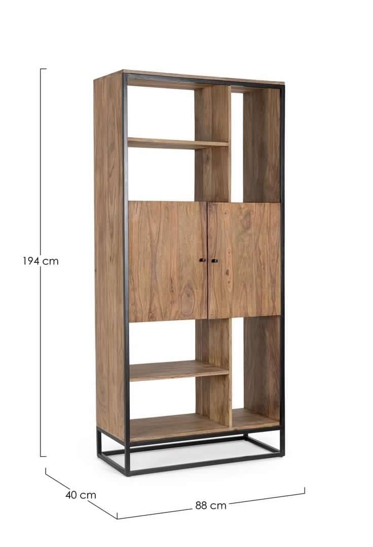 Libreria "Nartan" porta oggetti, mobile per interno in Librerie Decor Space - Altamura, commercioVirtuoso.it