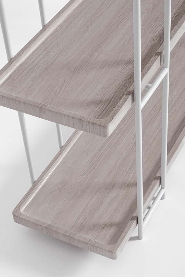 Libreria "Laurel" porta oggetti, mobile per interno in Librerie Decor Space - Altamura, commercioVirtuoso.it