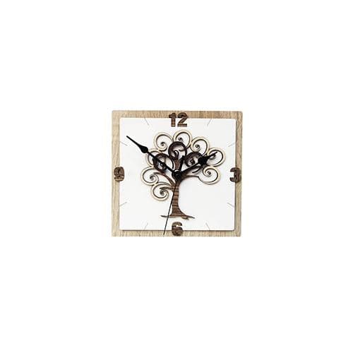 Orologio in legno mdf decorato, linea "Albero della vita". Disponibile in diverse misure. in Orologi da parete Decor Space - Altamura, commercioVirtuoso.it