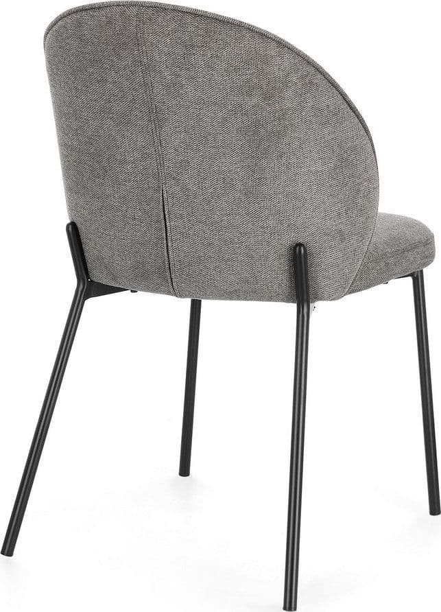 Sedia "Wendy" con struttura in acciaio, per arredo interno 54 x 60 x h 83 cm in Sedie Decor Space - Altamura, commercioVirtuoso.it