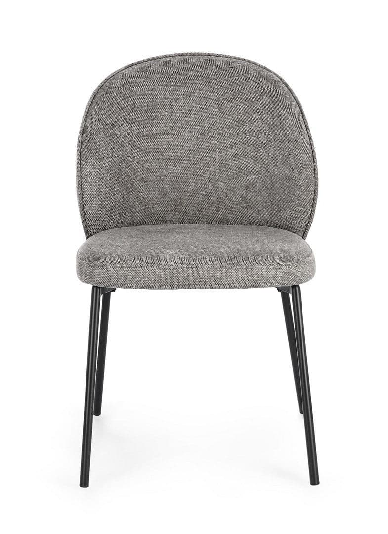 Sedia "Wendy" con struttura in acciaio, per arredo interno 54 x 60 x h 83 cm in Sedie Decor Space - Altamura, commercioVirtuoso.it