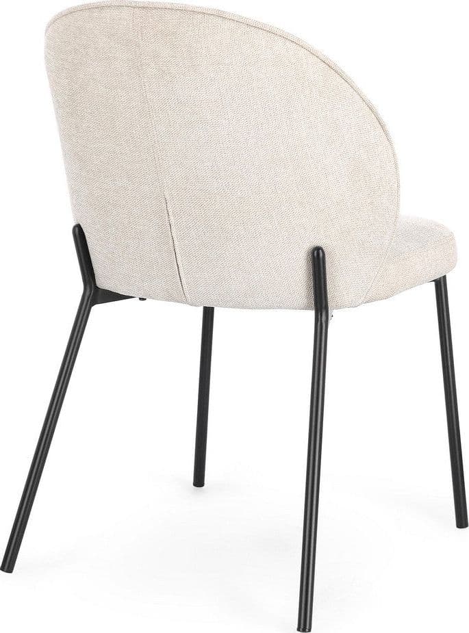 Sedia "Wendy" con struttura in acciaio, per arredo interno 54 x 60 x h 83 cm in Sedie Decor Space - Altamura, commercioVirtuoso.it