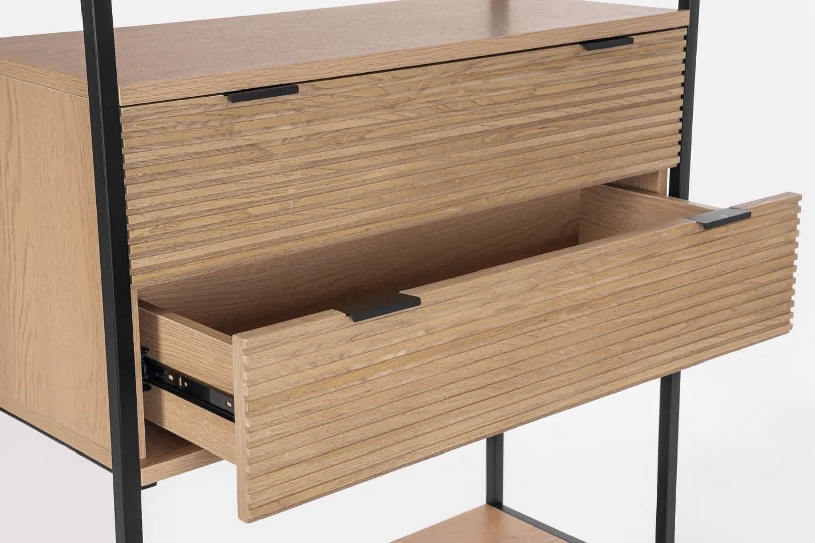 Libreria "Allycia" porta oggetti, mobile per interno in Librerie Decor Space - Altamura, commercioVirtuoso.it