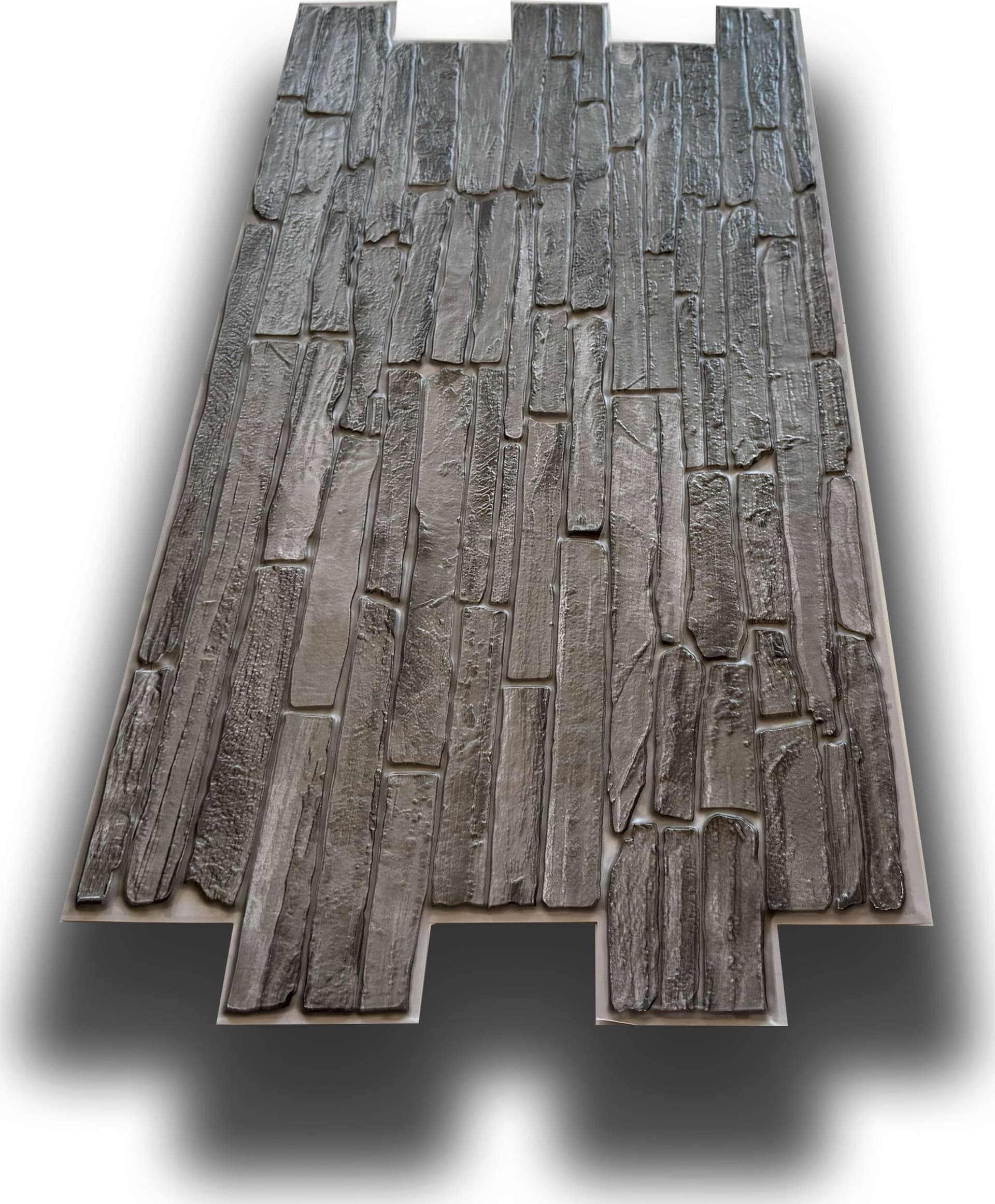 Pannelli 3D Rivestimento a parete in PVC effetto PIETRA MATTONI GRIGIA 96x48cm Realistici, isolanti, idrorepellenti. in Decorazioni a parete Eternal Parquet - Ariano Irpino, commercioVirtuoso.it