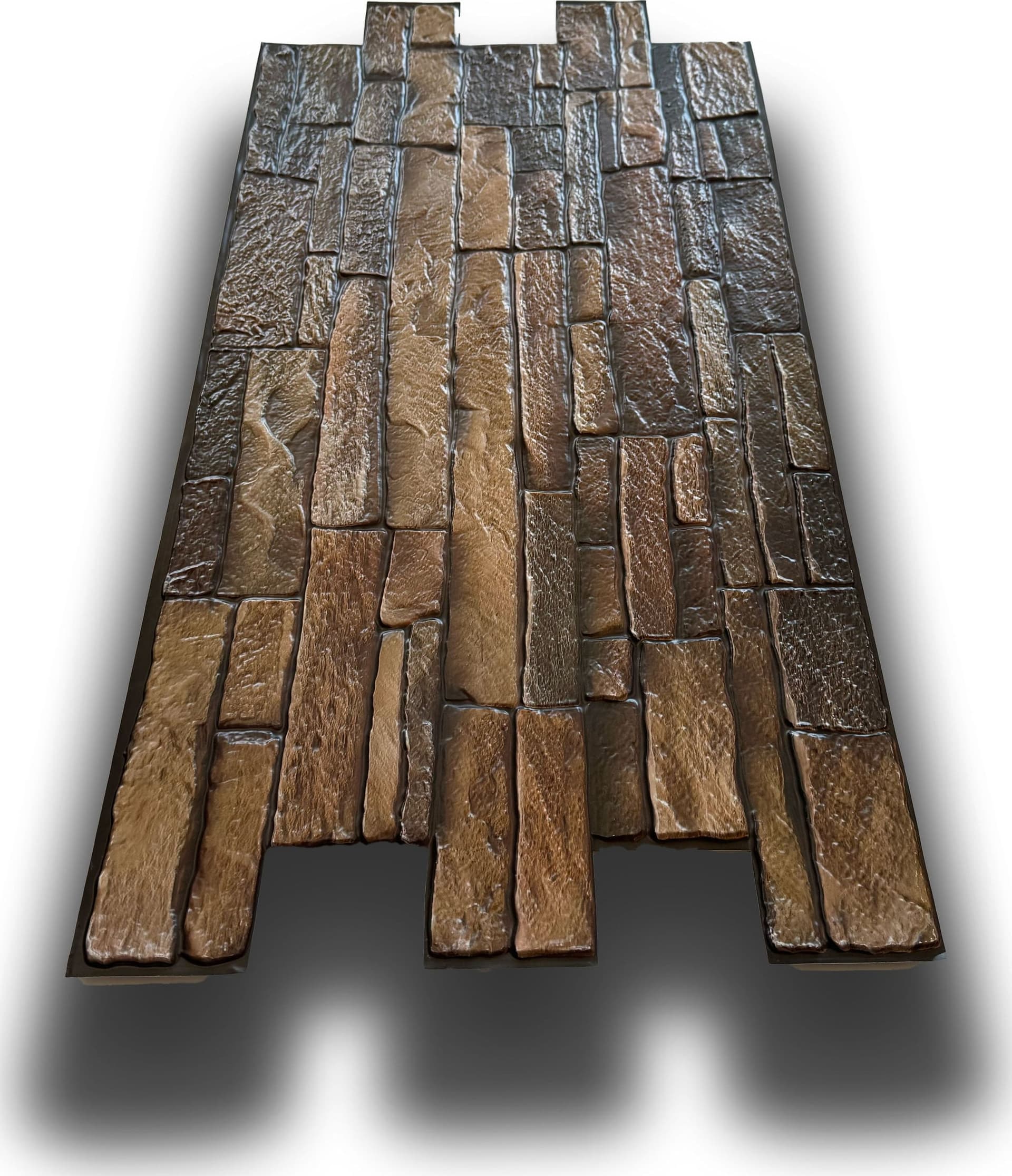 Pannelli 3D Rivestimento a parete in PVC effetto PIETRA PIATTA 96x48cm Realistici, isolanti, idrorepellenti. in Decorazioni a parete Eternal Parquet - Ariano Irpino, commercioVirtuoso.it