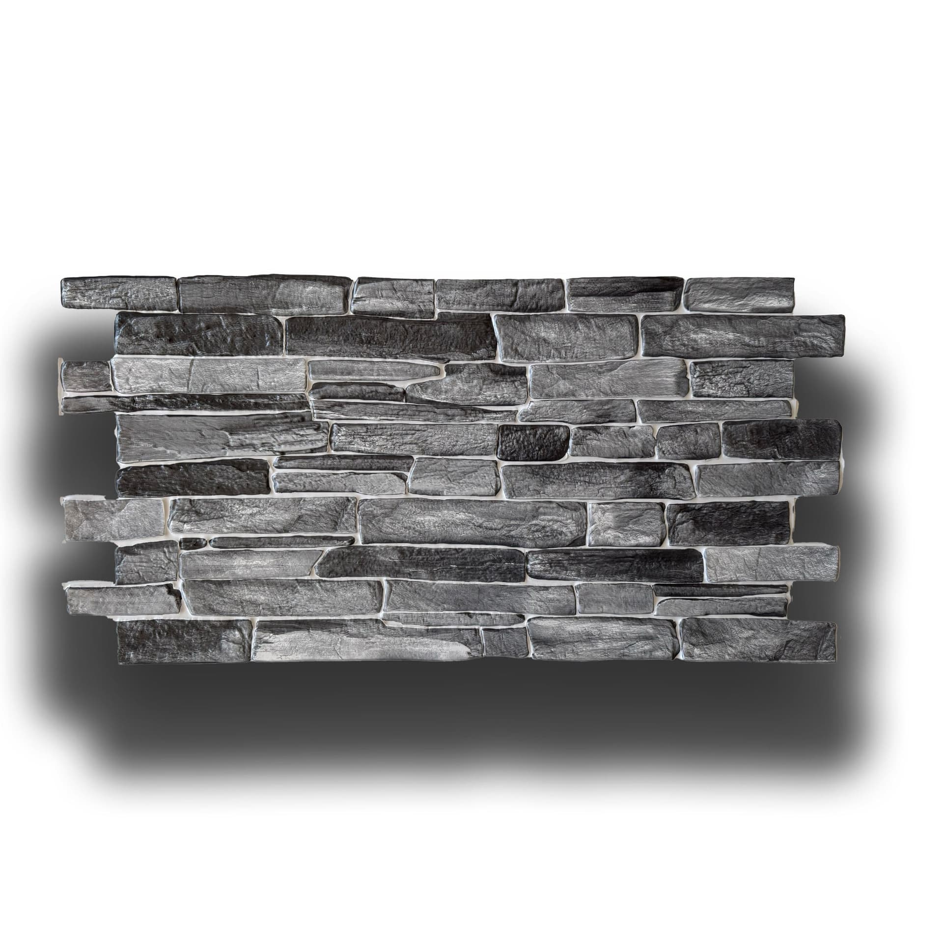 Pannelli 3D Rivestimento a parete in PVC effetto PIETRA LAVICA 96x48cm Realistici, isolanti, idrorepellenti. in Decorazioni a parete Eternal Parquet - Ariano Irpino, commercioVirtuoso.it