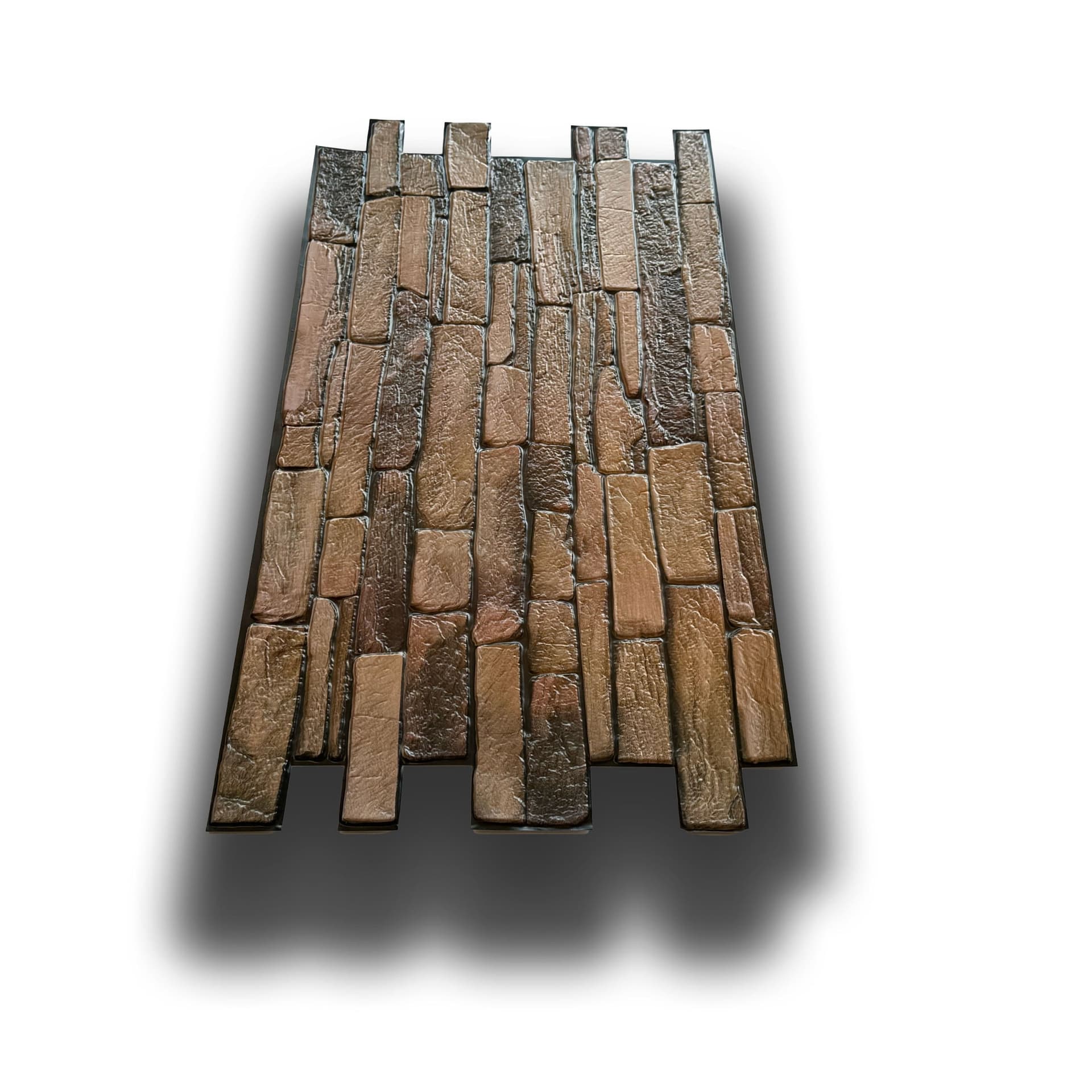 Pannelli 3D Rivestimento a parete in PVC effetto PIETRA CALDA MISTA 96x48cm Realistici, isolanti, idrorepellenti. in Decorazioni a parete Eternal Parquet - Ariano Irpino, commercioVirtuoso.it