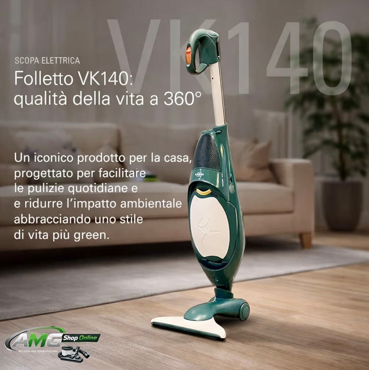 ASPIRAPOLVERE FOLLETTO VK 140 - 4