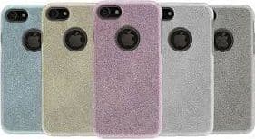 cover glitter iphone 7/8 plus silver