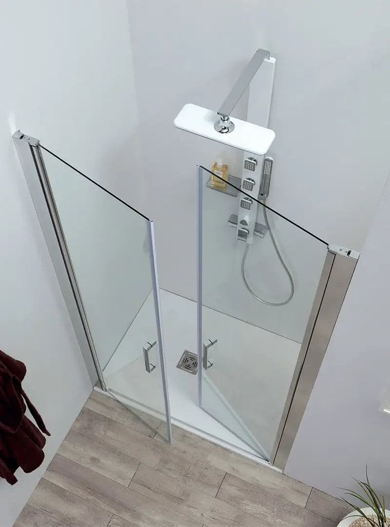 Porta Doccia Saloon 6mm Anticalcare H200 Trasparente - 2