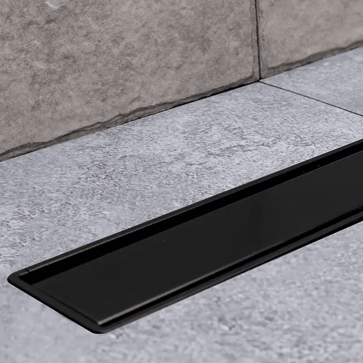 PESTAN - Canalina Di Scarico Doccia Acciaio Inox Nero Opaco