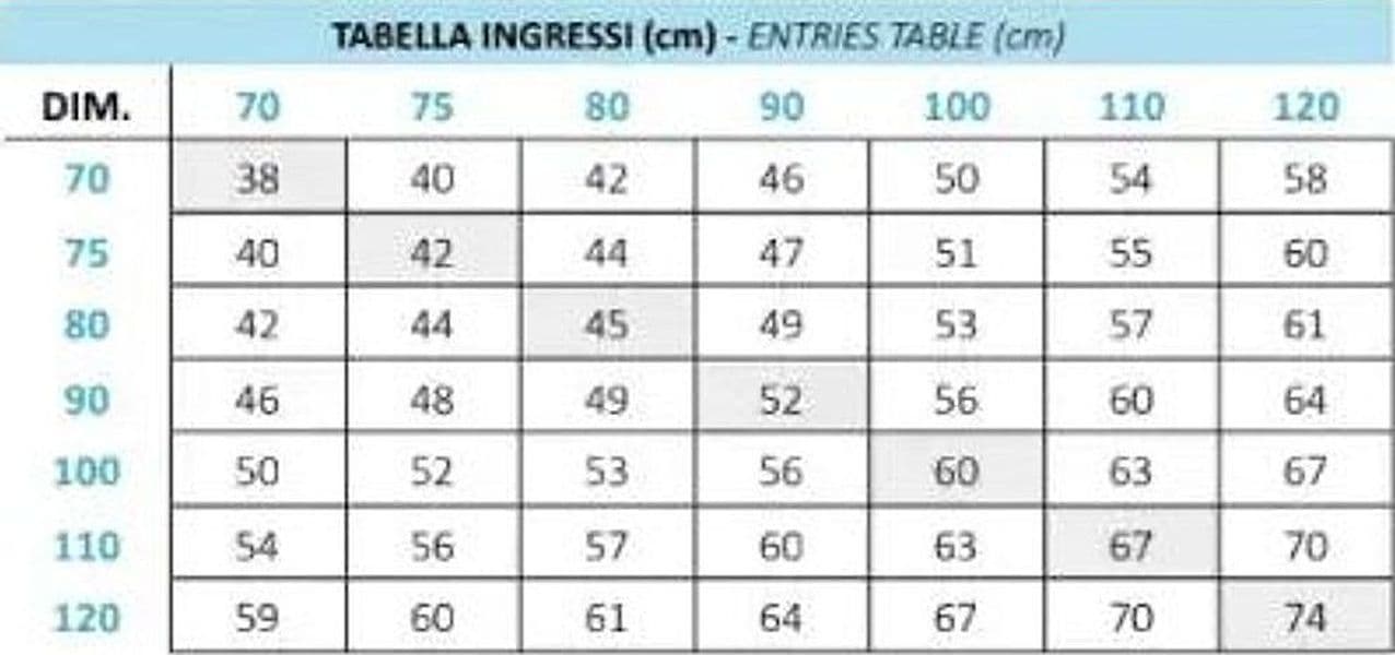 Box Doccia Decò H200 Doppia Anta Scorrevole Anticalcare - 5