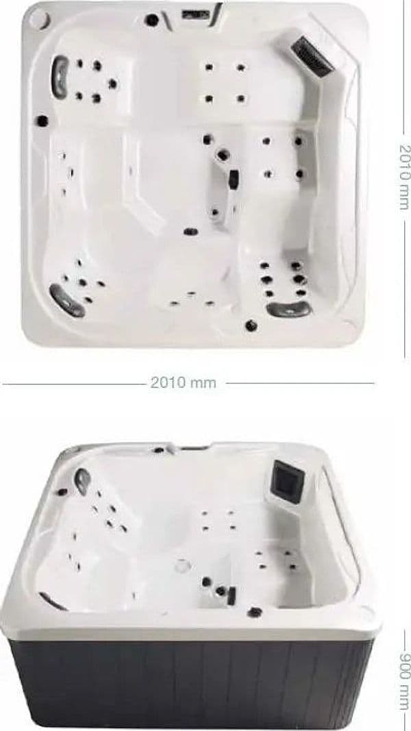 Minipiscina Idromassaggio Con Audio Bluetooth Colacril Aquam - 6