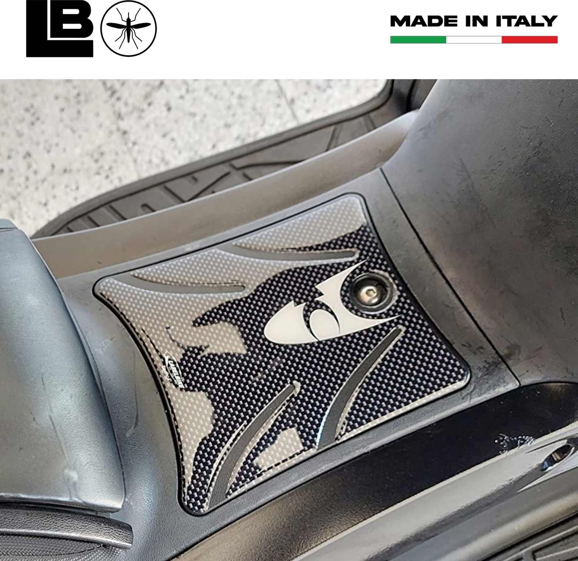 ADESIVO PROTEZIONE PEDANA compatibile per scooter XCITING 250-300-500 Kymco - 3