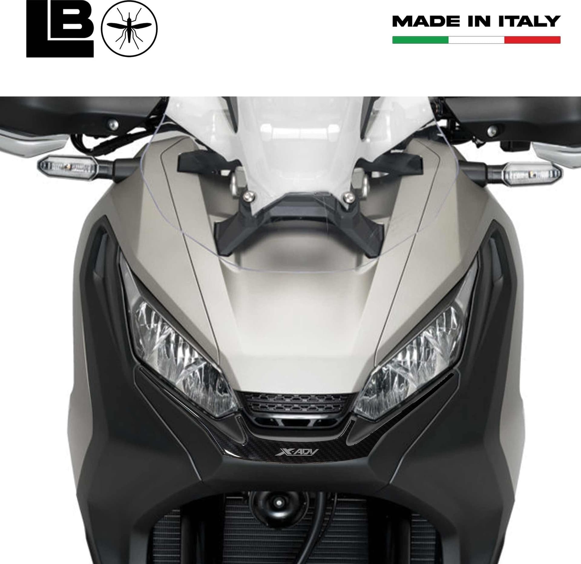 Adesivo Musetto Frontale 3D compatibile con Honda X-ADV 750 2017-2020 - 4