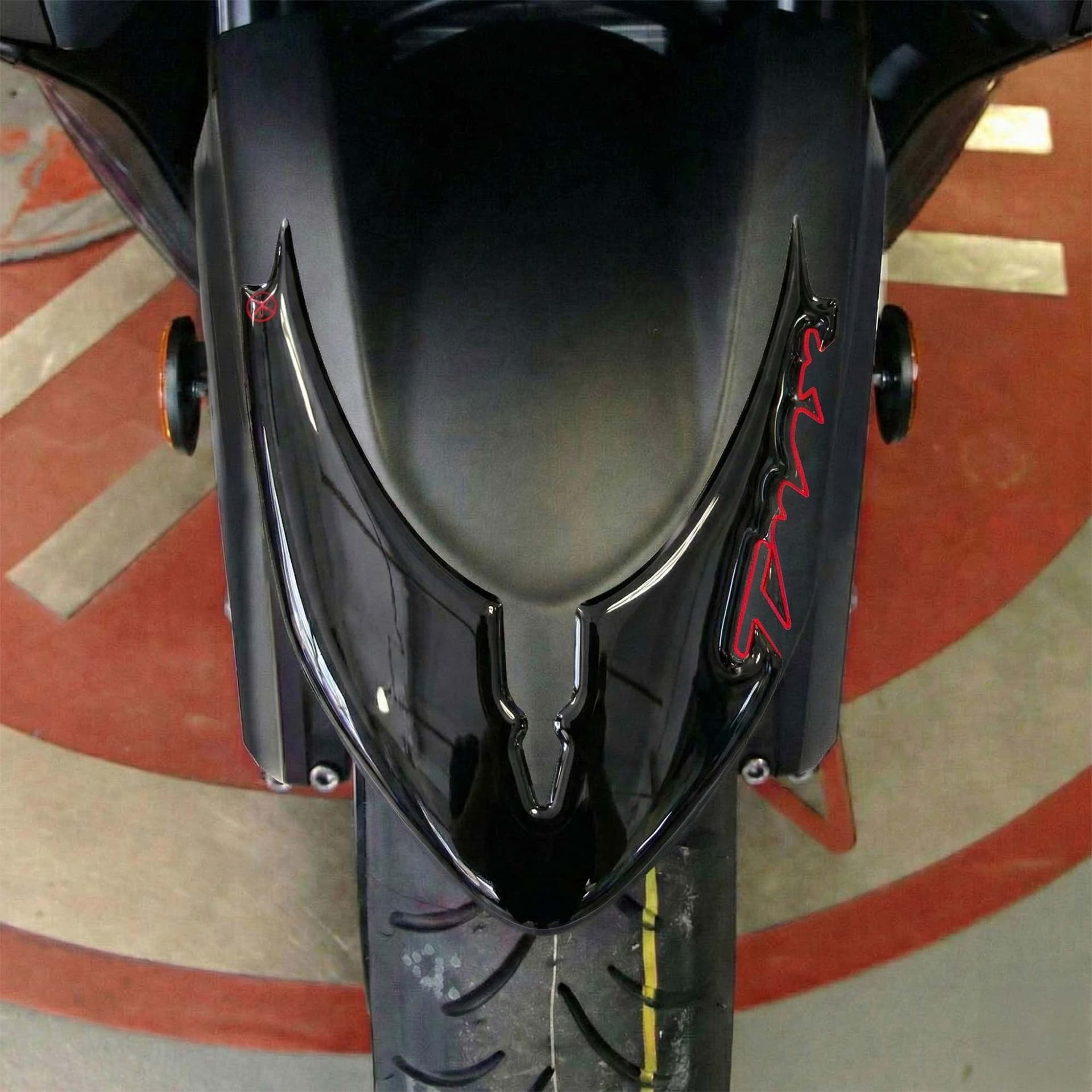 ADESIVO/STICKER 3D parafango TMAX 530 compatibile SCOOTER YAMAHA T MAX 2012-2014 - 16